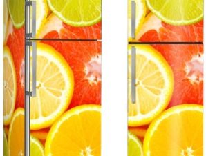 Πορτοκάλια και λεμόνια, Φαγητό, Αυτοκόλλητα ψυγείου, 50 x 85 εκ.