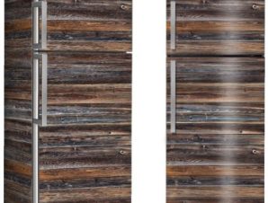 Παλιό ξύλο, Φόντο – Τοίχοι, Αυτοκόλλητα ψυγείου, 50 x 85 εκ.