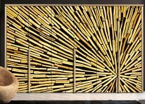 Ξύλινο φόντο, Φόντο – Τοίχοι, Αυτοκόλλητα ντουλάπας, 120 x 81 εκ.
