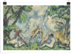 The Battle of Love, Cezanne Paul, Διάσημοι ζωγράφοι, 20 x 15 εκ. Χαρτί | TRISOLV POSTER PAPER PRIME 200 GLOSSY