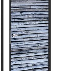Γκρι καλαμιές, Φόντο – Τοίχοι, Αυτοκόλλητα πόρτας, 60 x 170 εκ.
