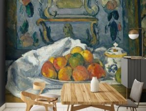 Dish of Apples, Cezanne Paul, Διάσημοι ζωγράφοι, 100 x 84 εκ.